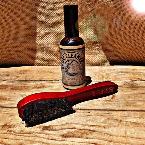 Suede Cleaning Brush - Wood, Wire & Bristle