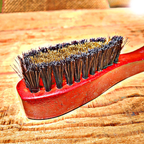 Suede Cleaning Brush - Wood, Wire & Bristle