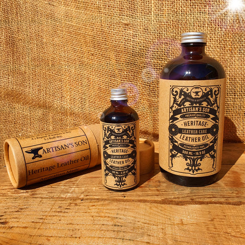 Heritage Leather Oil - Hydrate & Restore Leather