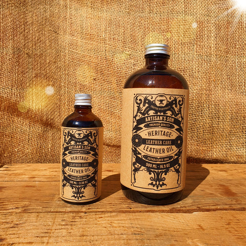 Heritage Leather Oil - Hydrate & Restore Leather