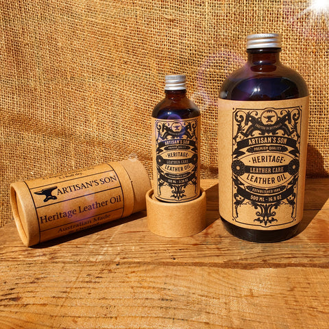 Heritage Leather Oil - Hydrate & Restore Leather