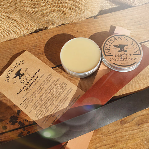 Artisan's Son Premium Leather Conditioner - Wax Based