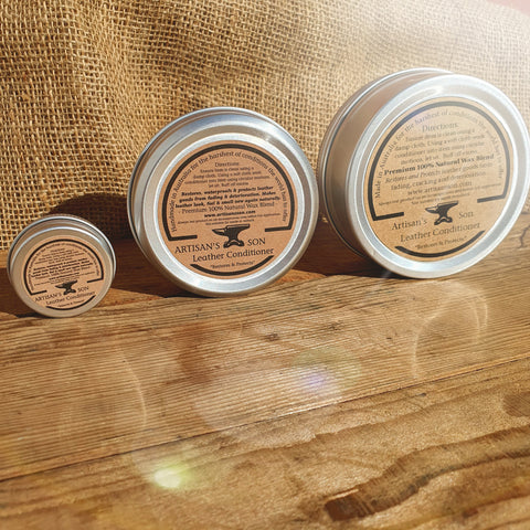 Artisan's Son Premium Leather Conditioner - Wax Based