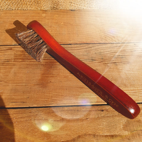 Genuine Horsehair Brushes -  Cleaning, Polishing, Buffing