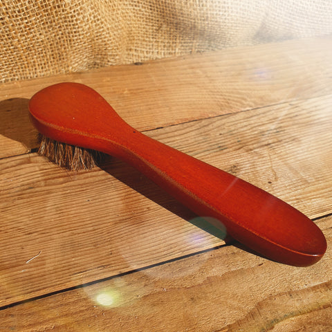 Genuine Horsehair Brushes -  Cleaning, Polishing, Buffing