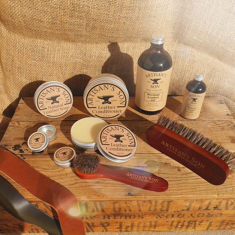 Genuine Horsehair Brushes -  Cleaning, Polishing, Buffing