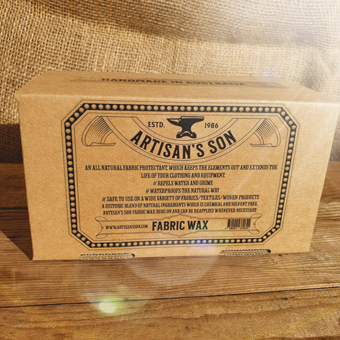 Fabric Wax - Waterproofs and Protects Clothing/Fabric the Natural Way