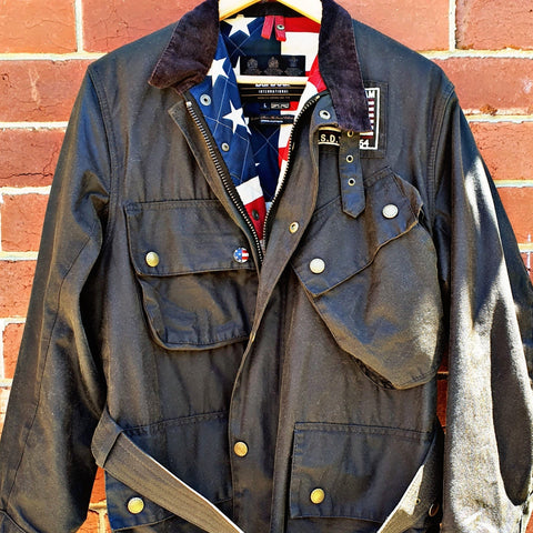 Cleaning Waxed Fabric