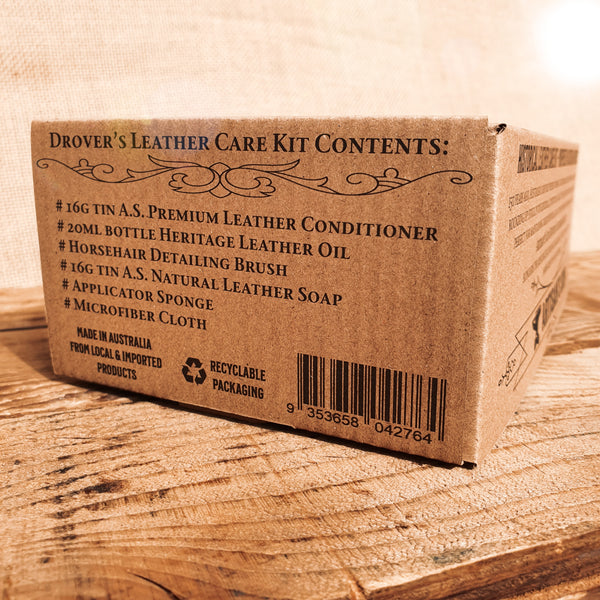 Drover's Leather Care Kit