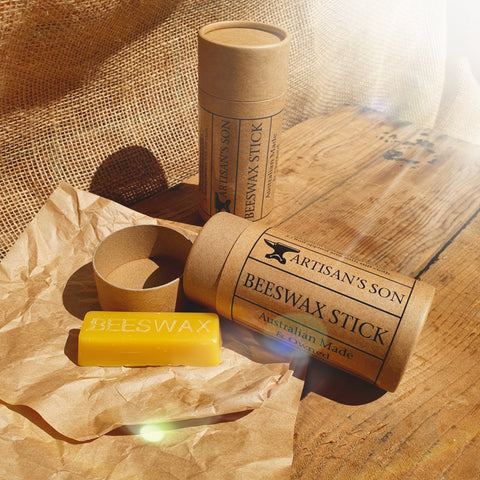 Wax Block - Burnishing Bar 100% Pure Beeswax